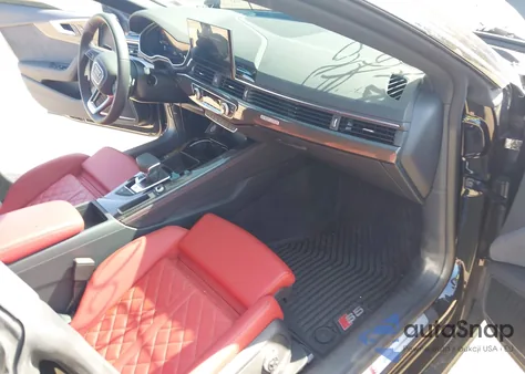 2025 Audi S5 Sportback Premium Tfsi Quattro Tiptronic from USA, damaged, VIN WAUC4CF53SA011848